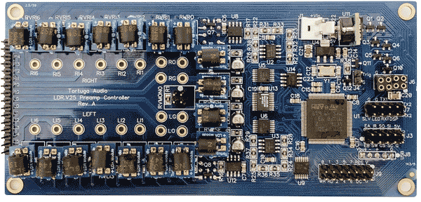 LDR V25 Preamp Controller Board (Rev A)